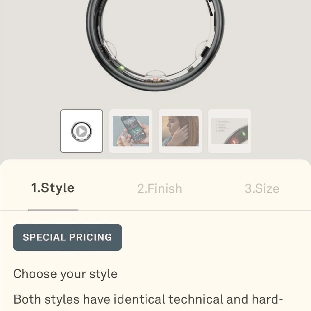Black Smart Ring